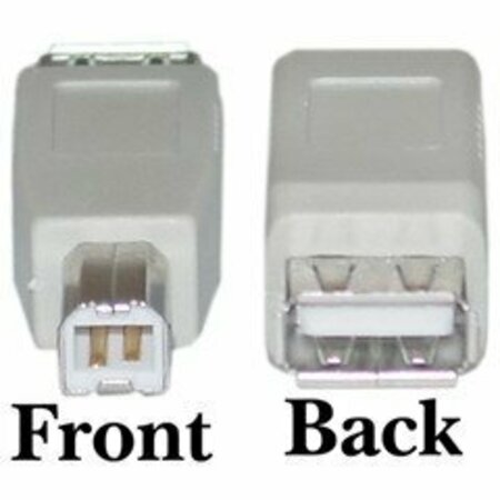 SWE-TECH 3C USB A to B Adapter, Type A Female to Type B Male FWT30U1-03300